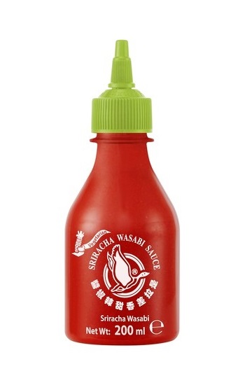 Salsa al peperoncino Sriracha con Wasabi - Flying Goose 200ml.